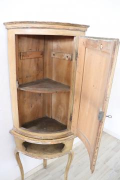 Pair of Antique Corner Cupboards of the Period Louis XV - 3743203