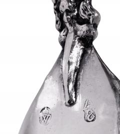 Pair of Antique Dutch Silver figural Spoons C 1890 - 3221691