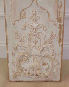 Pair of Antique French Painted Boiserie Panels - 4758092