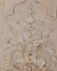 Pair of Antique French Painted Boiserie Panels - 4758164