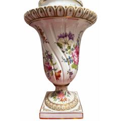 Pair of Antique German Porcelain Table Lamps - 4512818