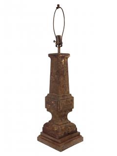 Pair of Antique Metal Lamps - 3913423