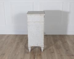 Pair of Antique Painted Nightstands with Carved Diamond Motifs circa 1920 - 4282273