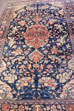 Pair of Antique Persian Feraghan Sarouk Rugs Unusual 43 x 7 - 3969177
