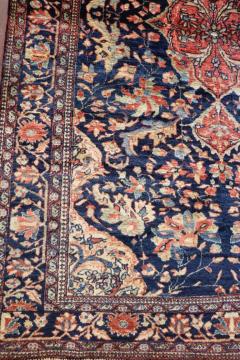 Pair of Antique Persian Feraghan Sarouk Rugs Unusual 43 x 7 - 3969185