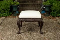 Pair of Antique Regency Style Walnut Benches - 3700238