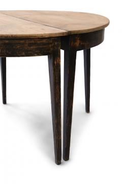 Pair of Antique Swedish Demilune Consoles - 1406119