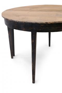 Pair of Antique Swedish Demilune Consoles - 1406121
