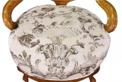 Pair of Antique Victorian Balloon Back Burl Walnut Parlor Chairs - 3662595