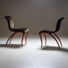 Pair of Anxie Dining Chairs by Maurizio Marconato Terry Zappa for Porada - 4435972