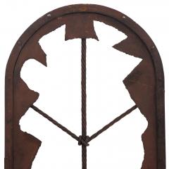Pair of Arched French Brutalist Iron Panels C 1960 - 4738331