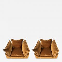 Pair of Armchairs Cado by Gunnar Gravesen and David Lewis Divano for ICF - 4412258