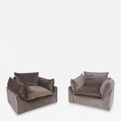 Pair of Armchairs Cado by Gunnar Gravesen and David Lewis Divano for ICF - 4627204