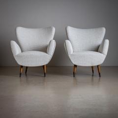 Pair of Armchairs Italy 1950s - 4441466