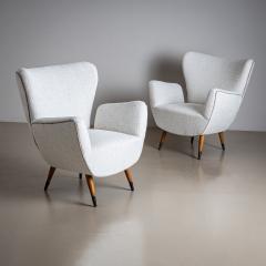 Pair of Armchairs Italy 1950s - 4441473