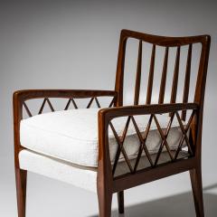 Pair of Armchairs Italy Mid 20th Century - 4548156