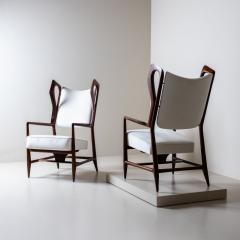 Pair of Armchairs Triennale by Gio Ponti for ISA Bergamo Italy 1953 - 4410595