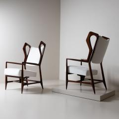 Pair of Armchairs Triennale by Gio Ponti for ISA Bergamo Italy 1953 - 4410599