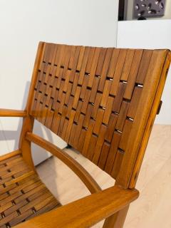 Pair of Armchairs by Gelenka Solid Beech Wood Germany circa 1950 - 4443801