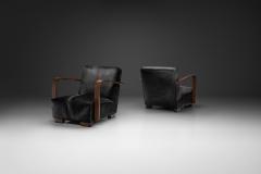 Pair of Armchairs in Ponyskin Europe First half of the 20th Century - 4563187