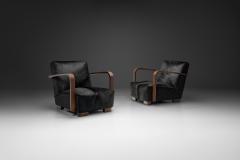 Pair of Armchairs in Ponyskin Europe First half of the 20th Century - 4563410
