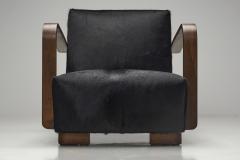 Pair of Armchairs in Ponyskin Europe First half of the 20th Century - 4563414