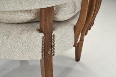 Pair of Armchairs with Wooden Spindle Sides Europe ca 1950s - 2787094