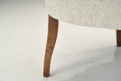 Pair of Armchairs with Wooden Spindle Sides Europe ca 1950s - 2787096