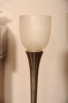 Pair of Art Deco 3 Light Table Lamps by J Codure - 1422744