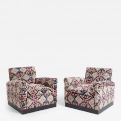 Pair of Art Deco Armchairs - 3660967