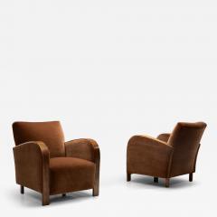 Pair of Art Deco Armchairs Europe First half of the 20th Century - 4569825