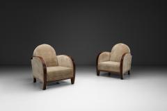 Pair of Art Deco Armchairs Europe First half of the 20th Century - 4685109
