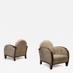 Pair of Art Deco Armchairs Europe First half of the 20th Century - 4691962