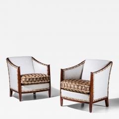 Pair of Art Deco Armchairs France circa 1920 - 4534053