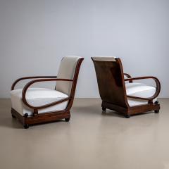 Pair of Art Deco Armchairs Italy 1920s - 4431290