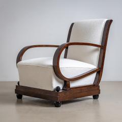 Pair of Art Deco Armchairs Italy 1920s - 4431295