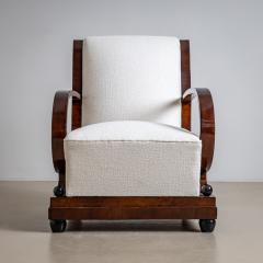 Pair of Art Deco Armchairs Italy 1920s - 4431297