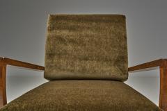 Pair of Art Deco Armchairs with Curved Arms Europe First half of the 20th C - 4729658
