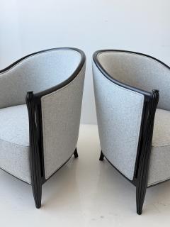 Pair of Art Deco Bergeres France 1930s - 4503252