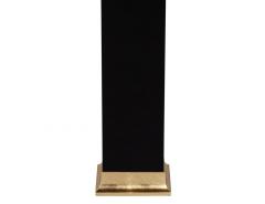 Pair of Art Deco Black Lacquer Pedestal Columns - 3486590