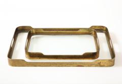 Pair of Art Deco Brass Trays France c 1930 s - 4508855