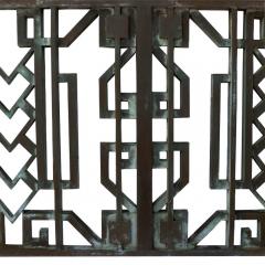 Pair of Art Deco Bronze Architectural Grates from the Richfield Building - 181884