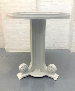 Pair of Art Deco Carrara Marble Top Tables - 1752777