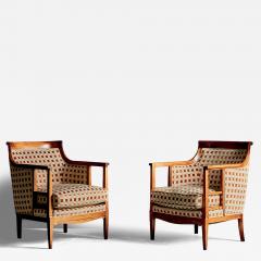 Pair of Art Deco Lounge Chairs - 4639230