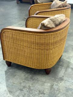 Pair of Art Deco Lounge Chairs France 1920 - 4605090