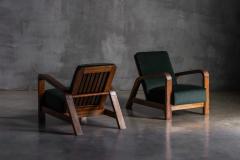 Pair of Art Deco Lounge Chairs France 1930s - 4743785