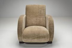 Pair of Art Deco Low Armchairs Europe First half of the 20th Century - 4603932