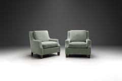 Pair of Art Deco Modernist Armchairs Europe 1940s - 3830735