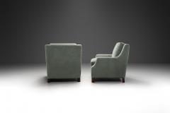 Pair of Art Deco Modernist Armchairs Europe 1940s - 3830737