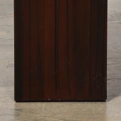 Pair of Art Deco Rectilinear Rosewood Pedestals - 4653890